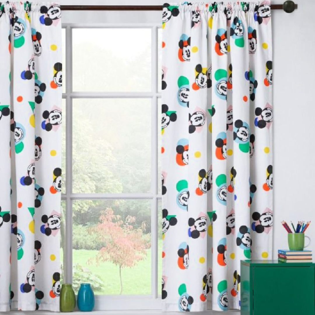 Mickey Mouse | Ready-Made Curtains | Little Gecko