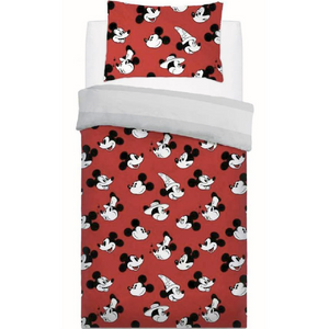Mickey Mouse | True Single Bed Quilt Cover Set | Little Gecko