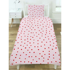 Minnie Mouse | Love Single Bed Quilt Cover Set | Little Gecko