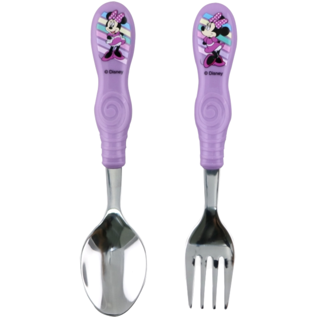 Minnie Mouse | 2pc Cutlery Set | Little Gecko