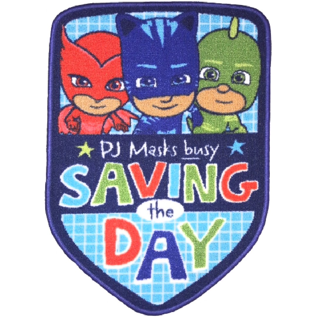 PJ Masks | Saving the Day Floor Rug | Little Gecko