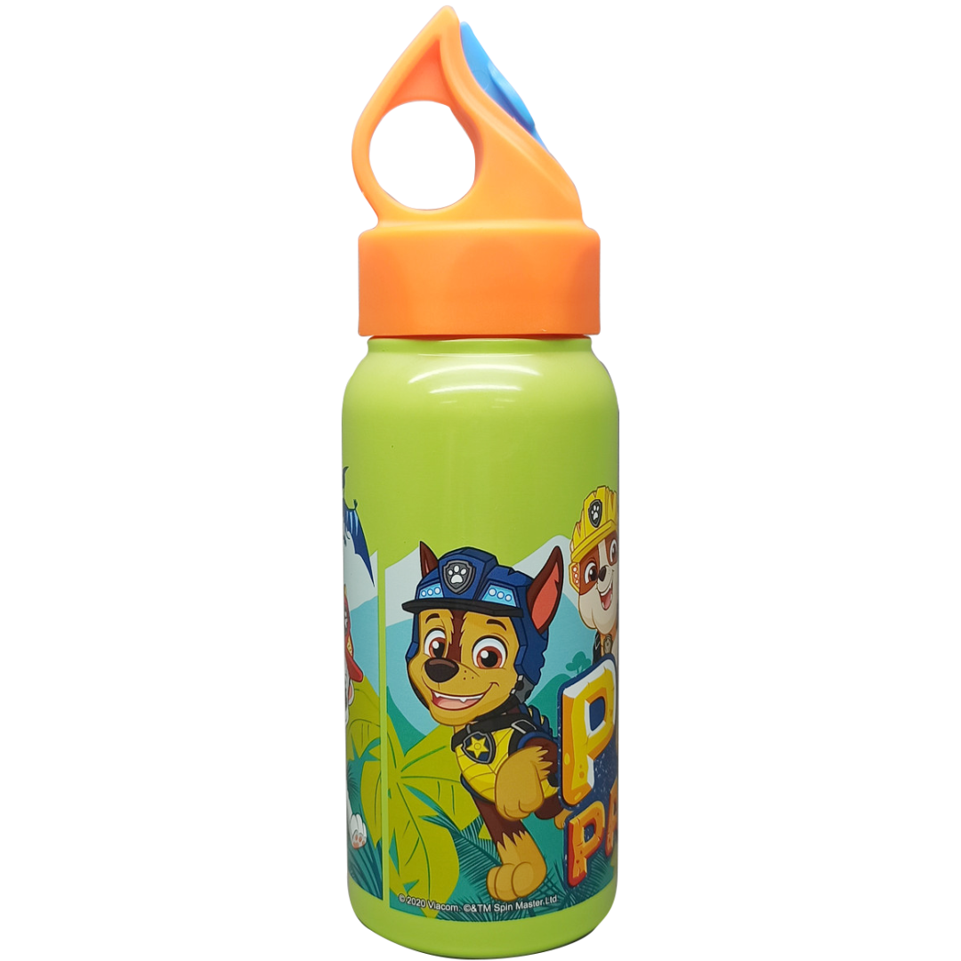 Paw Patrol | Green Stainless Steel Drink Bottle | Little Gecko