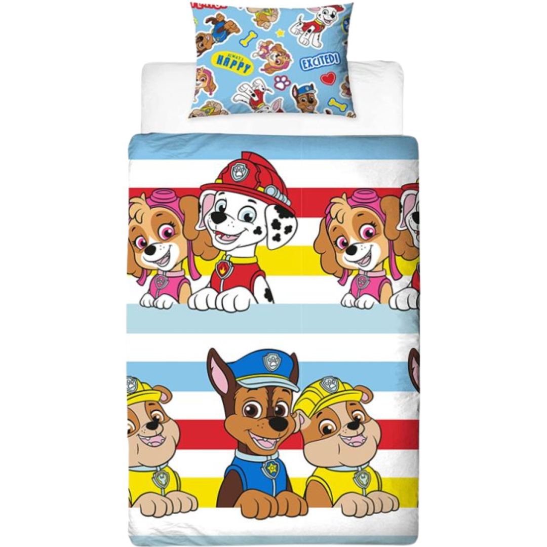 Paw Patrol | Pupster Single Bed Quilt Cover Set | Little Gecko