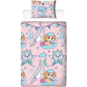 Paw Patrol | Sleepover Single Bed Quilt Cover Set | Little Gecko