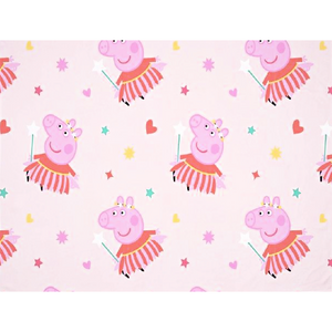 Peppa Pig | Magic Coral Fleece Blanket | Little Gecko