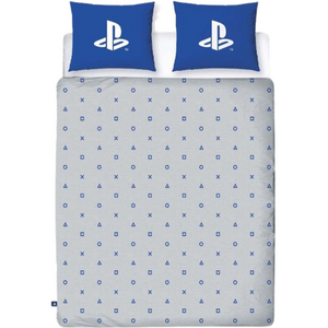 PlayStation | Layer Double/Queen Bed Quilt Cover Set | Little Gecko