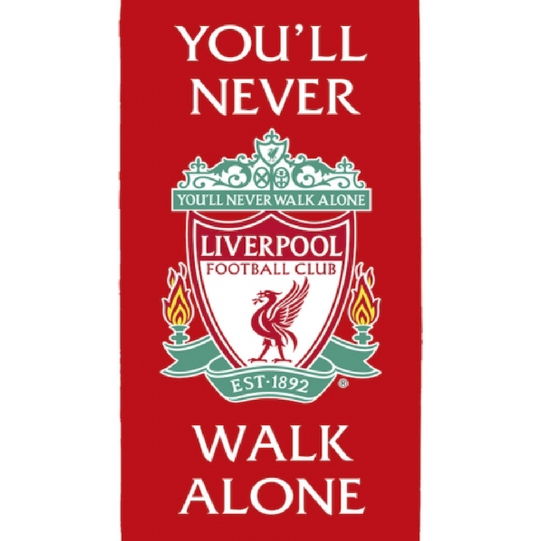 Premier League | Liverpool FC You'll Never Walk Alone Towel | Little Gecko