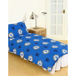 Premier League | Chelsea FC Pulse Single Bed Panel Quilt Cover Set | Little Gecko