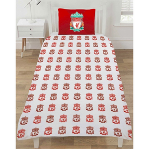 Premier League | Liverpool FC Single Bed Panel Quilt Cover Set | Little Gecko