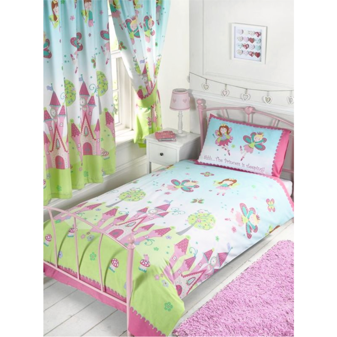 Princess is Sleeping | Single Bed Quilt Cover Set | Little Gecko