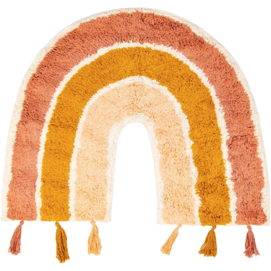 Earth Rainbow | Floor Rug | Little Gecko