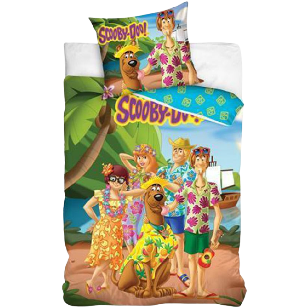 Scooby-Doo | Beach Gang Single Bed Quilt Cover Set | Little Gecko