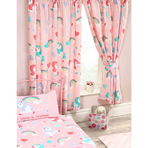 I Believe in Unicorns | Ready-Made Lined Curtains | Little Gecko